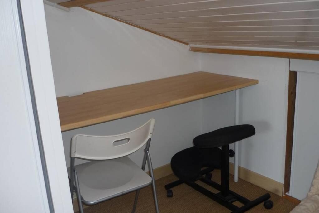 T1 Bis Duplex A 2 Pas De La Plage A Larmor-Plage Apartment Bagian luar foto