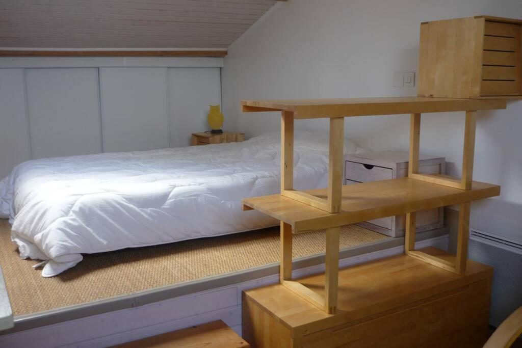 T1 Bis Duplex A 2 Pas De La Plage A Larmor-Plage Apartment Bagian luar foto