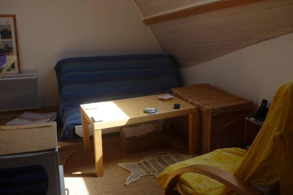 T1 Bis Duplex A 2 Pas De La Plage A Larmor-Plage Apartment Bagian luar foto