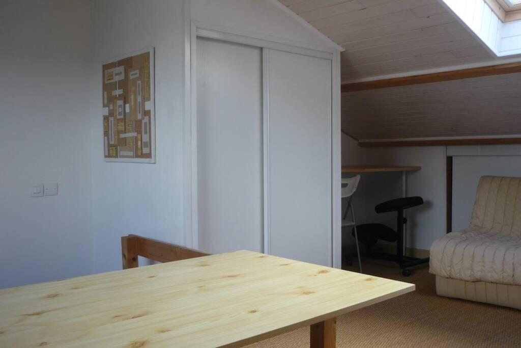 T1 Bis Duplex A 2 Pas De La Plage A Larmor-Plage Apartment Bagian luar foto